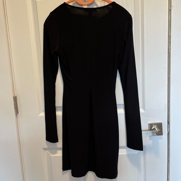 Black Forever 21 Long Sleeve Dress - Picture 3 of 3